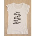 T-shirt Double face