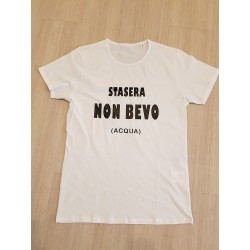T-shirt Non Bevo Acqua